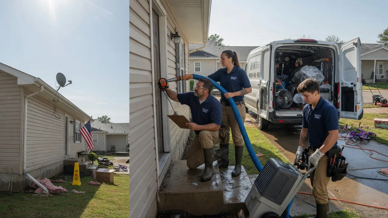 Ceiling Water Damage Restoration in Old Fort, TN near me